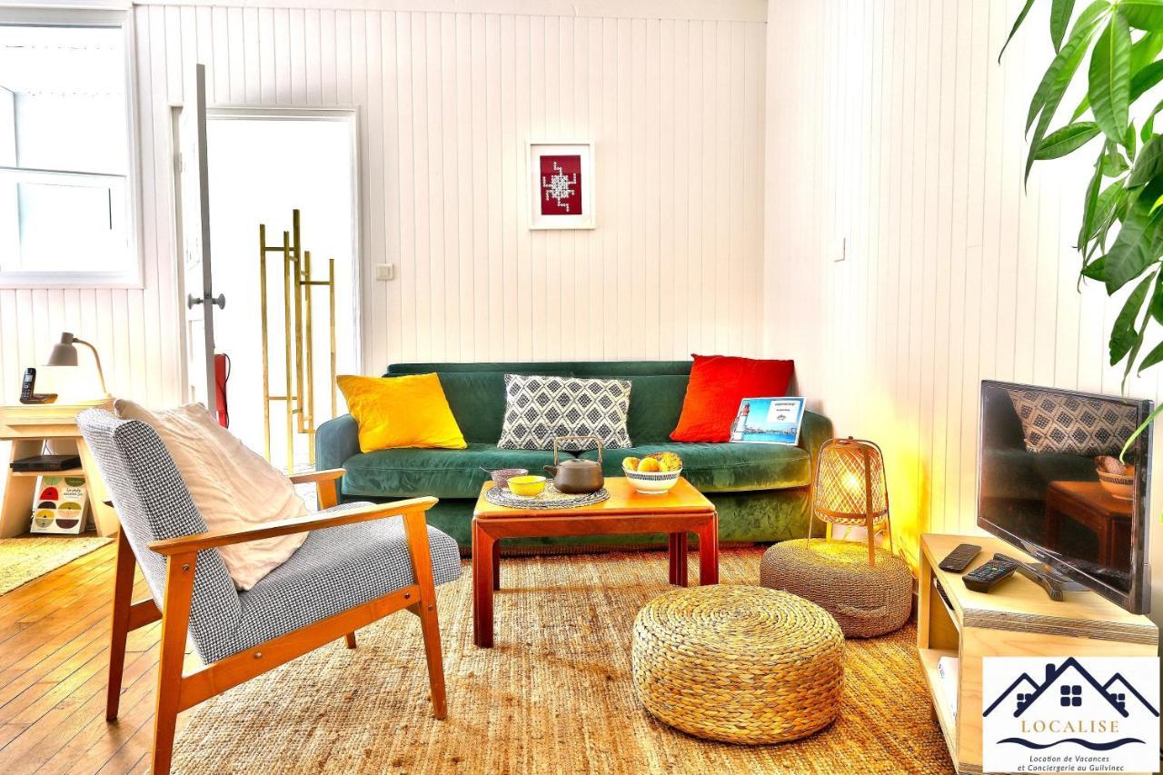 Localise - M20 - La Maison Des Dunes A 2 Pas Du Centre - Tout A Pied, Plage, Port, Centre, Commerces Marche - Wifi Inclus - Linge De Lit Inclus - Animaux Bienvenus Guilvinec ภายนอก รูปภาพ